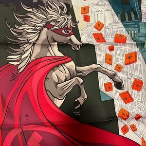 *SOLD* Hermès - Space Shopping au Faubourg - 90cm